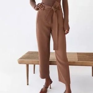 Wilfred dusty rose Straight Leg Pants